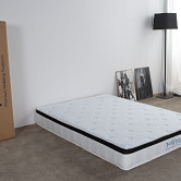 Gas lift bed frame